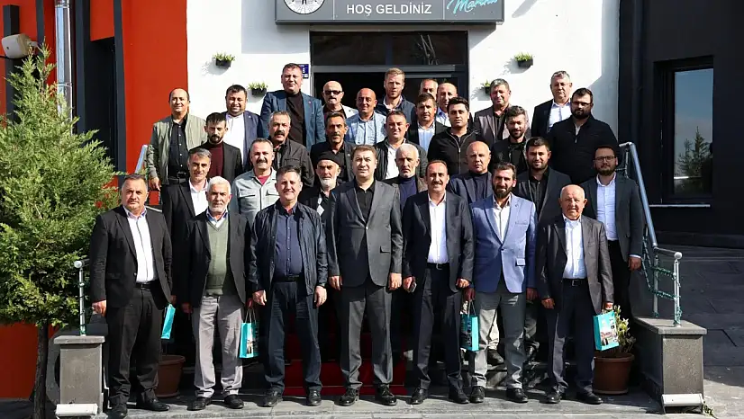 Başkan İlmek muhtarlar ile bir araya geldi! Bakın ne konuşuldu?