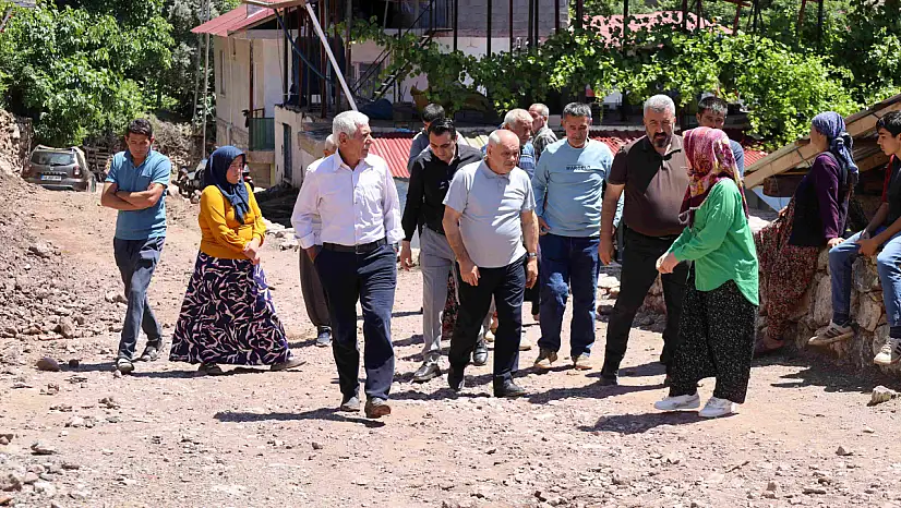 Başkan Öztürk afet bölgesinden seslendi