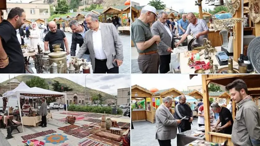 Başkan Yalçın'dan Antika pazarına ziyaret!