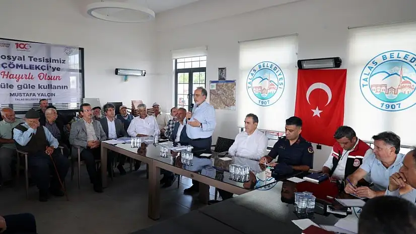 Başkan Yalçın'dan dikkat çeken söz: 'Kırsala sahip çıkamayan şehri yönetemez'