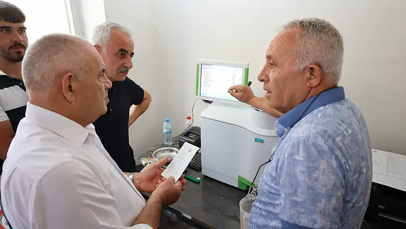 Başkandan çiftçiye destek sözü