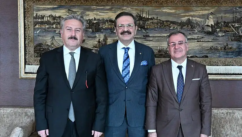 Başkanlardan Kayserili Başkan'a ziyaret