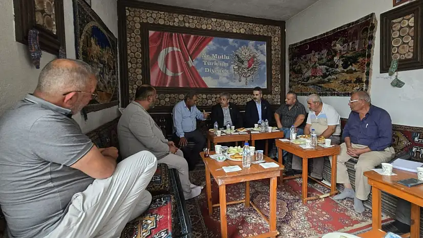 Bayar Özsoy Talas'ta vatandaşın nabzını tuttu