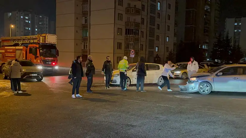 Beyazşehir Mahallesi'nde kaza!