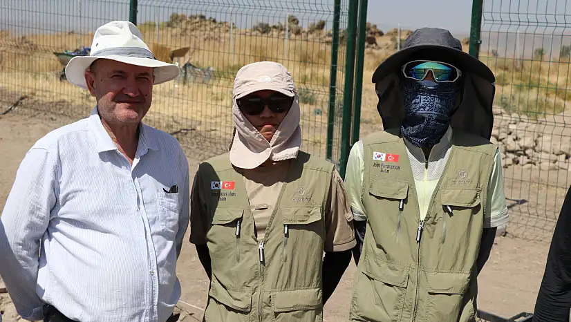 Bin yıllık Kültepe'de Koreli arkeologlar ilk kez kazı yaptı