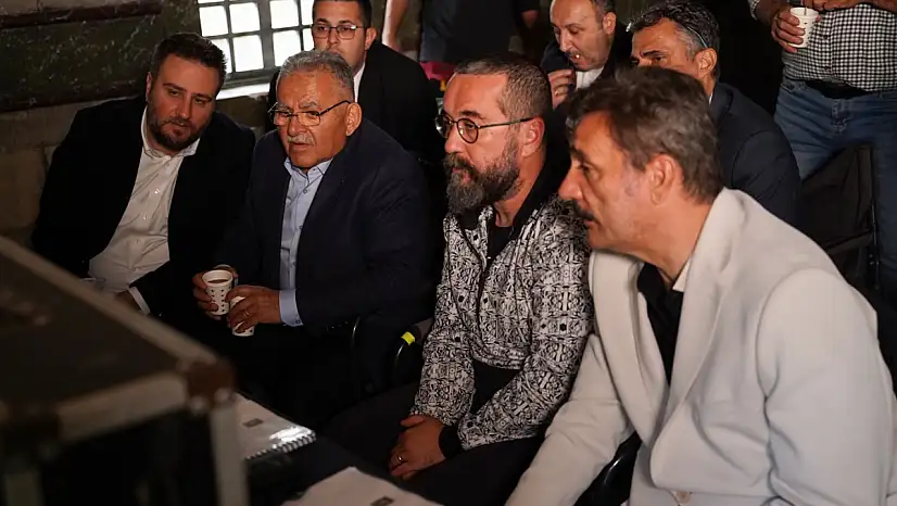 Bozdağ Film Platolarına sürpriz ziyaret