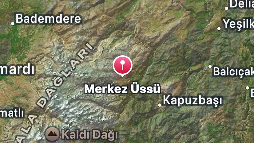 Bu kez Yahyalı'da 3 büyüklüğünde deprem