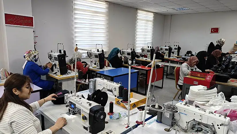 Bünyan'ın kadınları erkek işine el attı