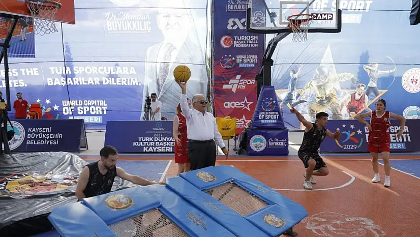 Büyük ödül Challenger bileti! Kayseri'de FIBA 3x3 Lite Quest heyecanı