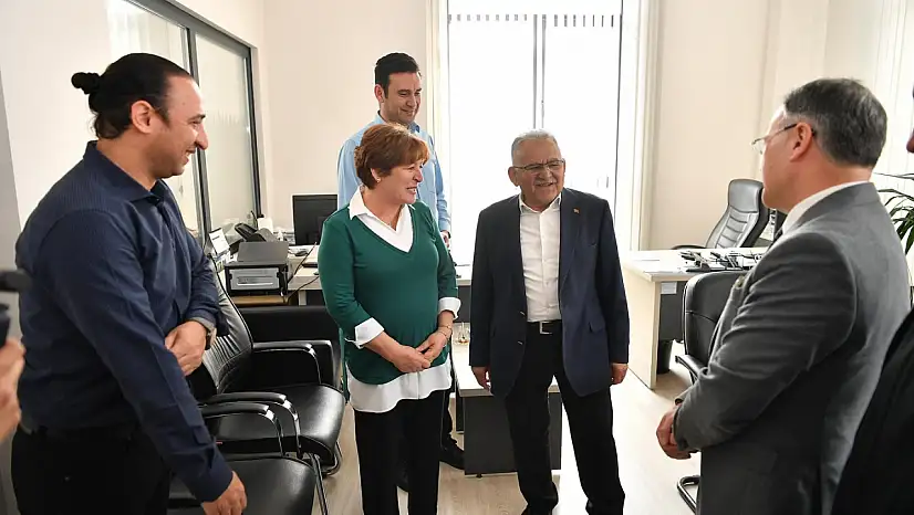 Büyükkılıç'tan Hacılar'a ziyaret