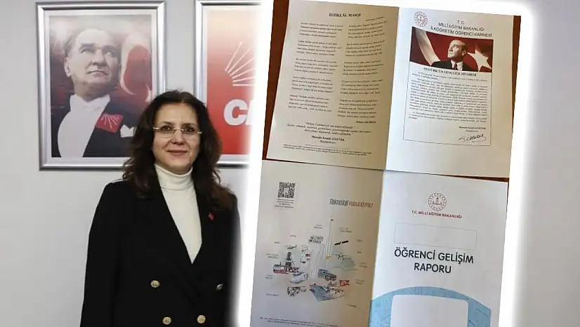 CHP Kayseri İl Başkanı Özer'den 'Atatürksüz karne' tepkisi: Gaflet ve dalâlet içinde bulunmayın!