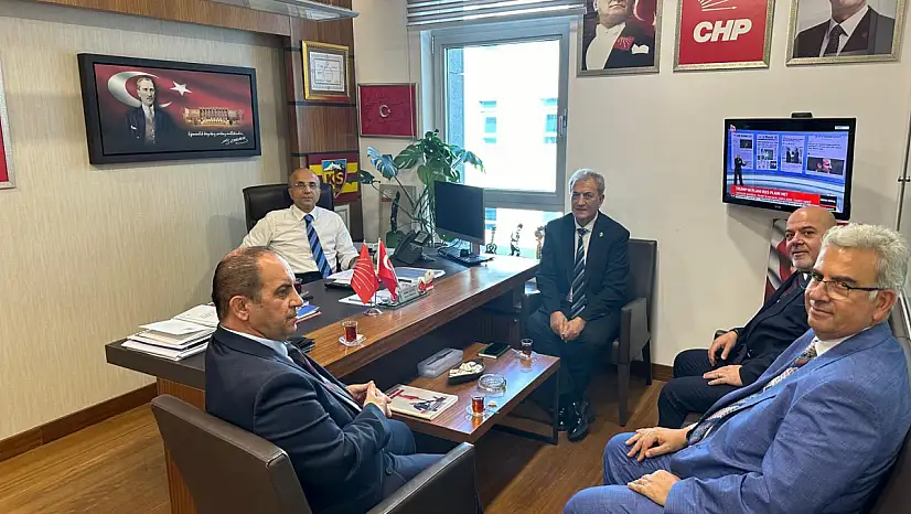CHP Kayseri Milletvekili o isimleri ağırladı! 'Taleplerinin Meclis'te takipçisiyiz'