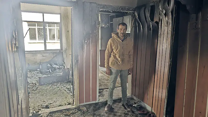 Kayseri'de bir babanın yürek yakan yardım çığlığı: 'Çocuklarımın yatacak yatağı bile kalmadı'