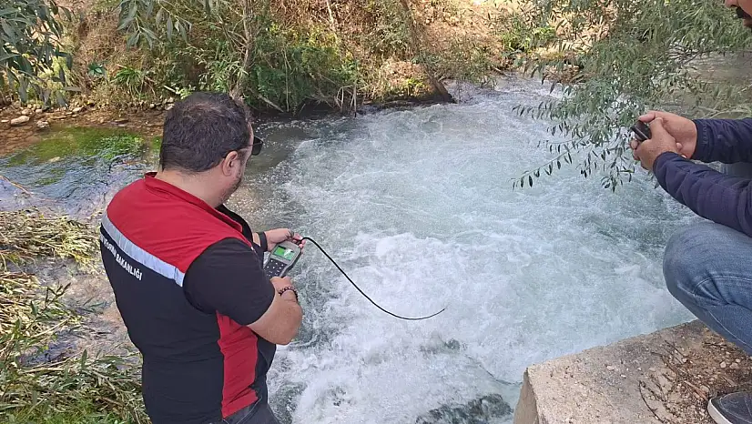 Denetime çıktılar tek tek ölçüp numuneler aldılar!