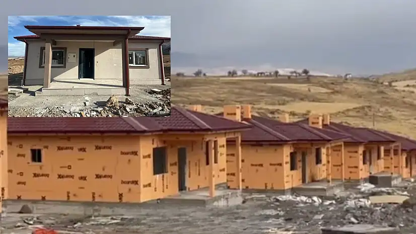 Deprem evlerinde ilk anahtarlar ocak ayında veriliyor