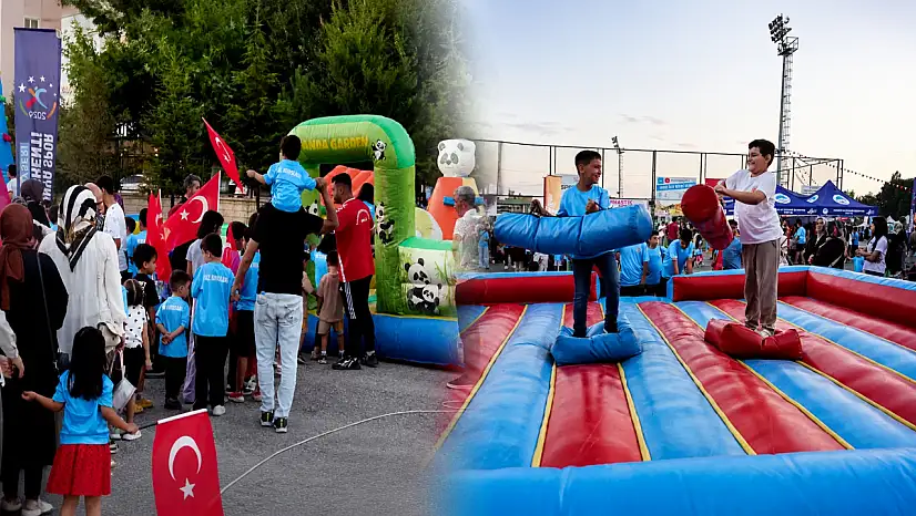 Develi'de festival coşkusu sürüyor! Çocuklar akın etti