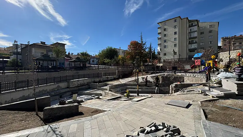 Develi'de ilçenin kalbi yeniden canlanıyor! Venk Suyu'nda dikkat çeken çalışma