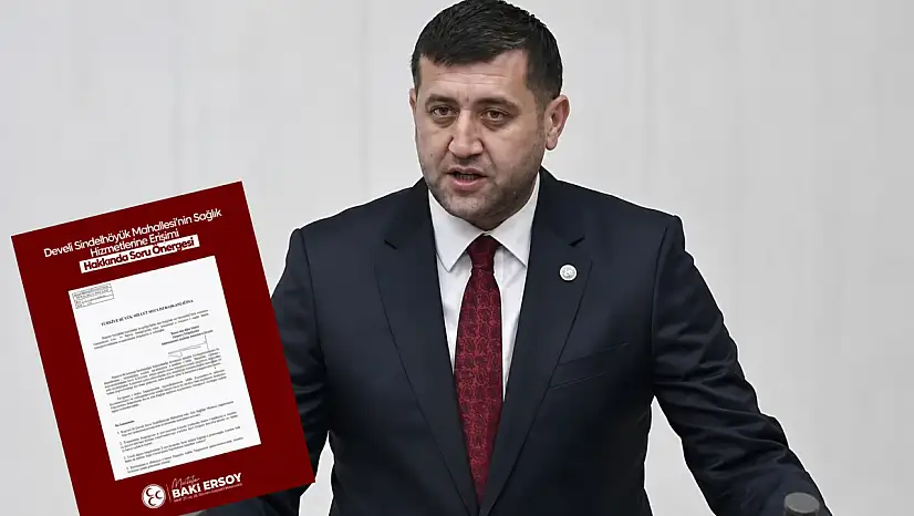 Develi'nin sağlık talebini TBMM'ye taşıdı
