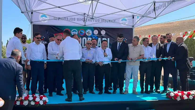 Dünya Spor Başkenti Kayseri'de su sporları sezonu açıldı!