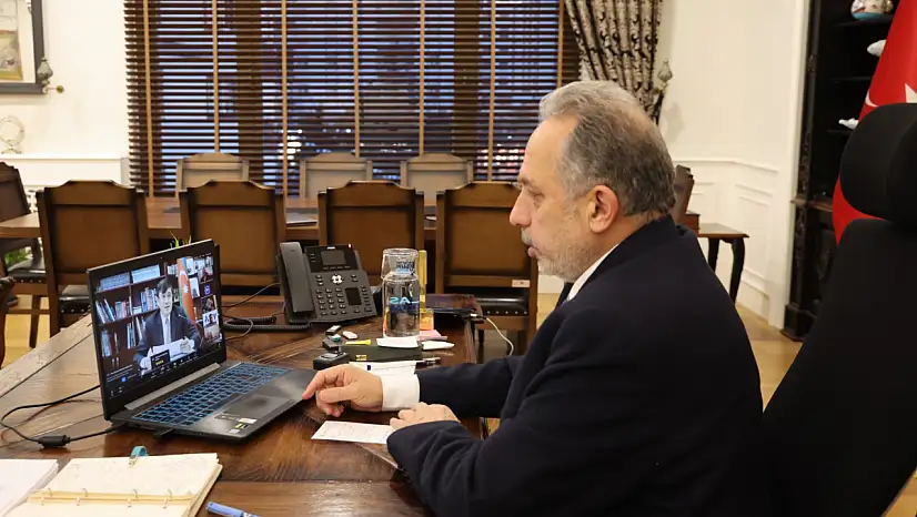 Dünyada sadece 5 kişiye verilen madalyayı Başkan Yalçın aldı!