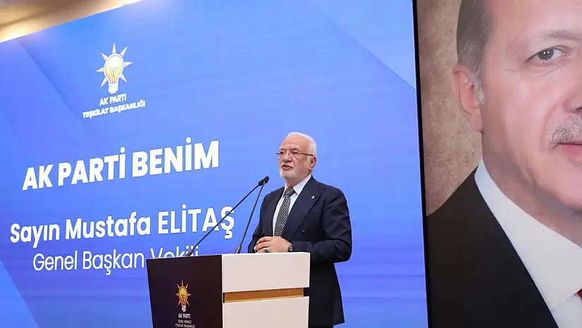 Elitaş: Ben AK Partiyim, AK Parti benim diyerek…Derdimizi, davamızı ve devamızı konuştuk