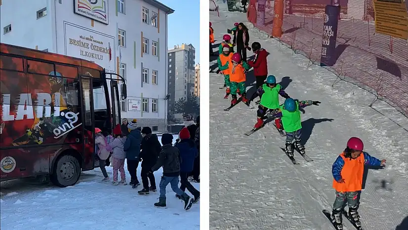 Erciyes'in zirvesinde şampiyonlar yetişiyor