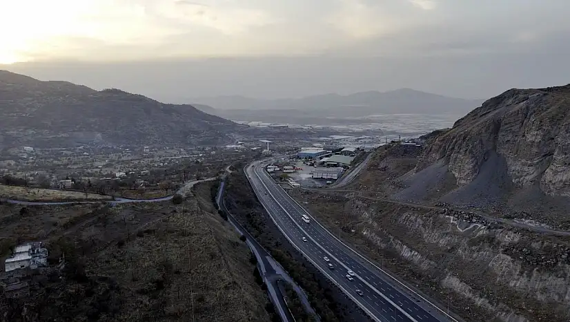 Erciyes'te büyüleyen manzara
