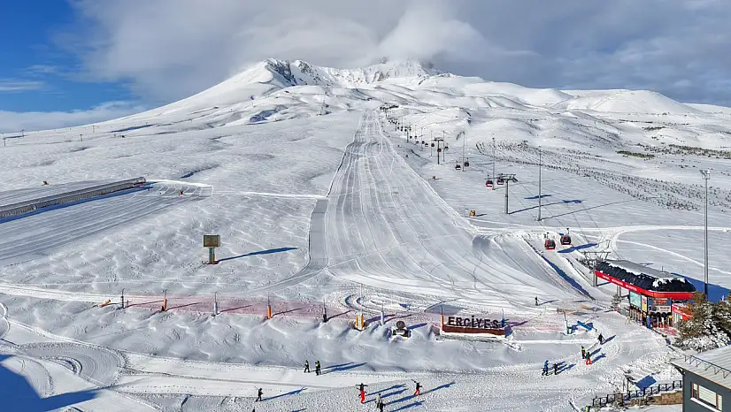 Erciyes'te düşüş başladı! Rakiplerinin gerisinde kaldı