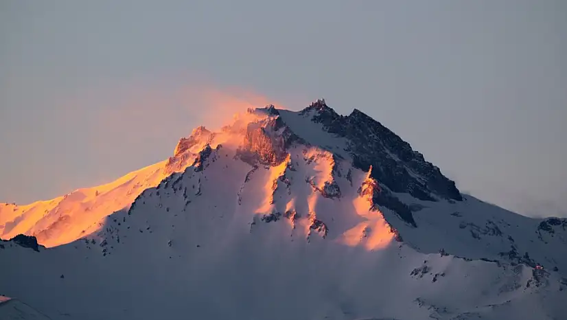 Erciyes'te kül yağmuru! İtalya'ya kadar ulaşmış