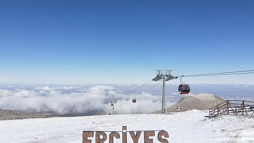 Erciyes'te neler oluyor? Vali Çiçek 'Kar Fırtınası' diyerek duyurdu!