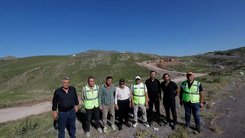 Erciyes yolunda trafik için yeni alternatif güzergâh