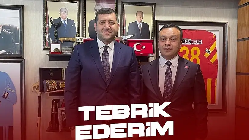 Ersoy yeniden görevlendirilen ismi tebrik etti