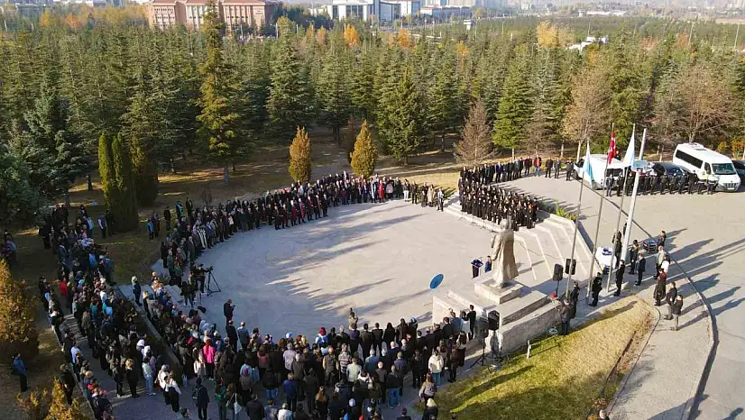 ERÜ'de Atatürk'ü Anma Töreni