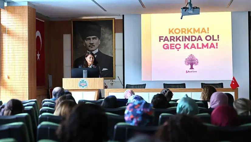 ERÜ'de meme kanseri farkındalığı: Riskler ve tarama yöntemleri anlatıldı