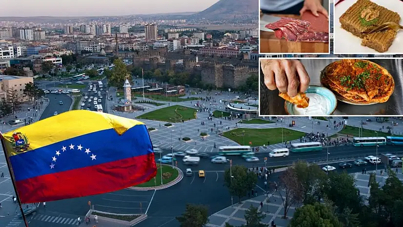 Kayseri mutfağı Venezuela devlet televizyonunda