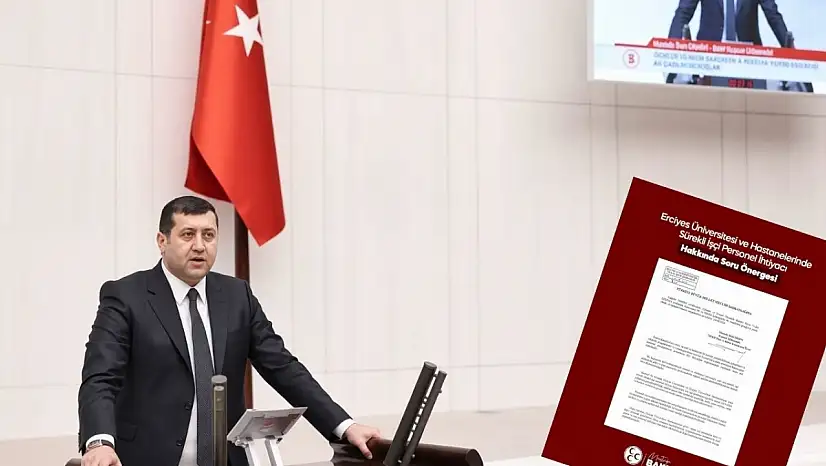 ERÜ Hastaneleri'ndeki personel açığı TBMM gündeminde