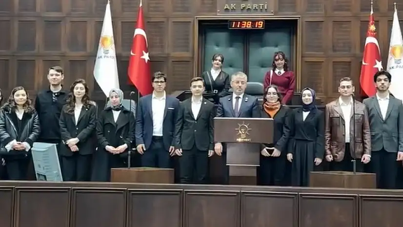 Geleceğin milletvekilleri Gazi Meclis'te!