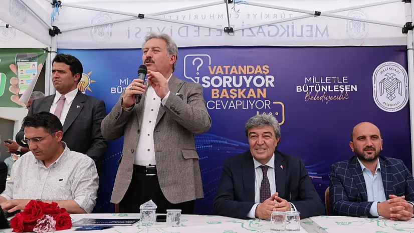 Gesi Fatih Mahallesi'nde dikkat çeken buluşma