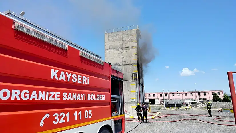 Gören yangın sandı..!