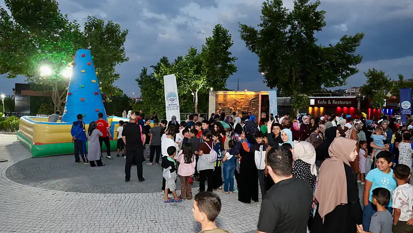 Hacılar'da çocuklar için renkli gün