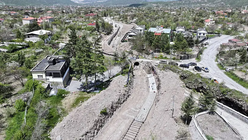 Hacılar'da taşkın riskine karşı dev yatırım
