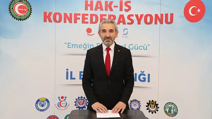 HAK-İŞ İl Başkanı Navruz: 'Milletin iradesiyle terörsüz Türkiye'
