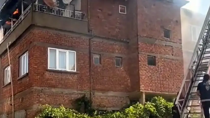 Kayseri'de korkutan yangın