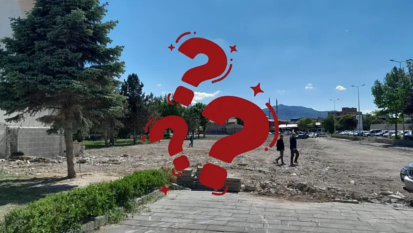 İki yıl önce yıkıldı, alan boş kaldı! İşte Kayseri'nin yeni otoparkı