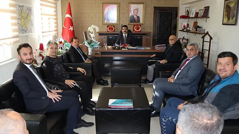 İl Müdürü Tomarza'da! Bakın hangi adresleri ziyaret etti?