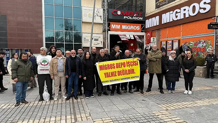 İşçilere destek için buluştular