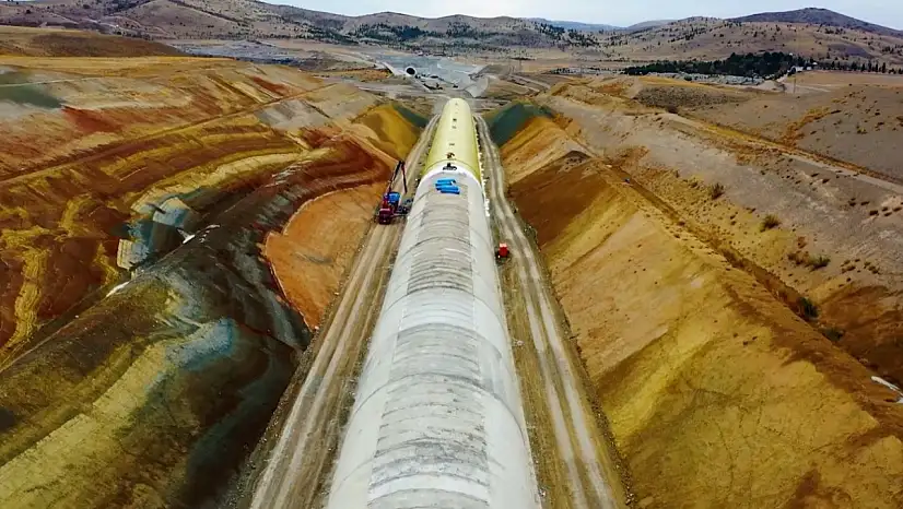İşte Kayseri hızlı tren inşaatının son hali