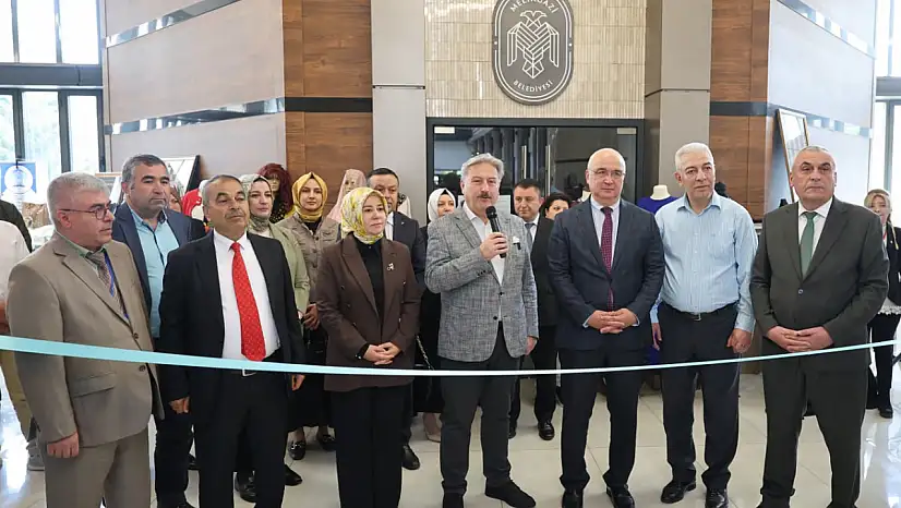Kadınların el emeği ürünleri Melikgazi'de sergilendi
