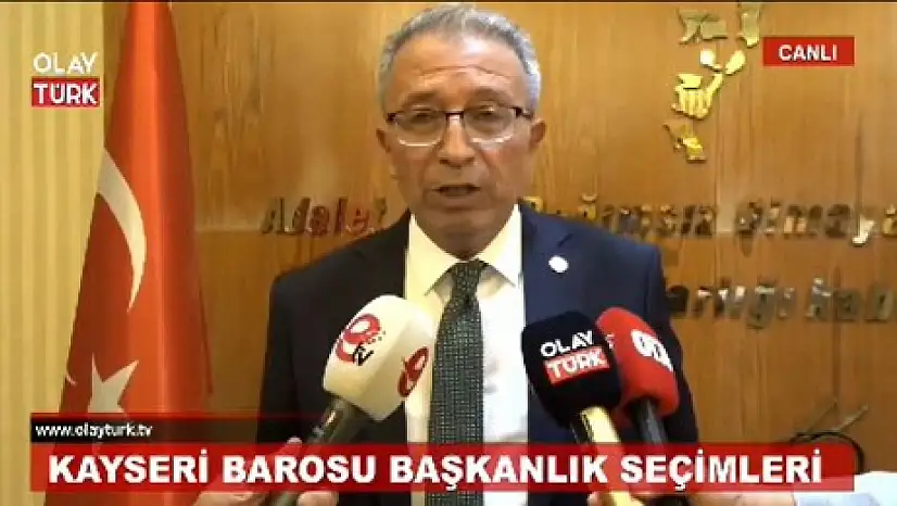 Kayseri Barosu Başkanı Özsoy'dan seçim sonrası ilk açıklama!