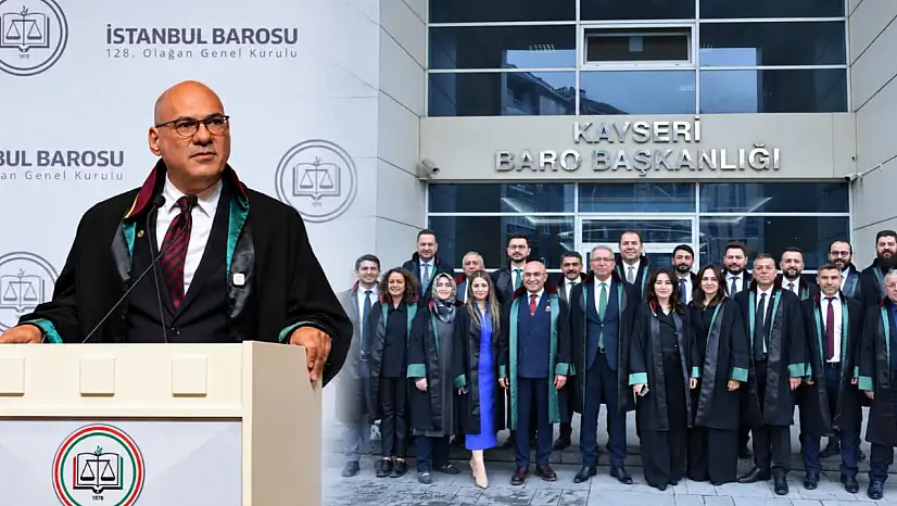 Kayseri Barosu da imzaladı: 79 barodan soruşturmaya tepki